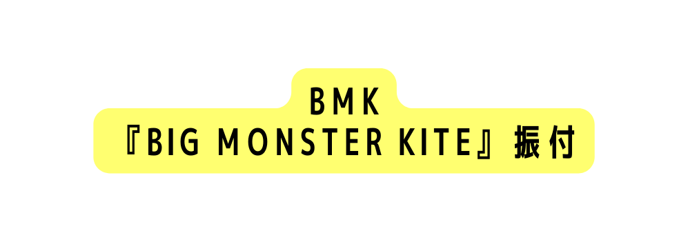 BMK BIG MONSTER KITE 振付